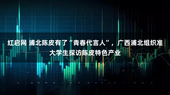 红启网 浦北陈皮有了“青春代言人”，广西浦北组织准大学生探访陈皮特色产业